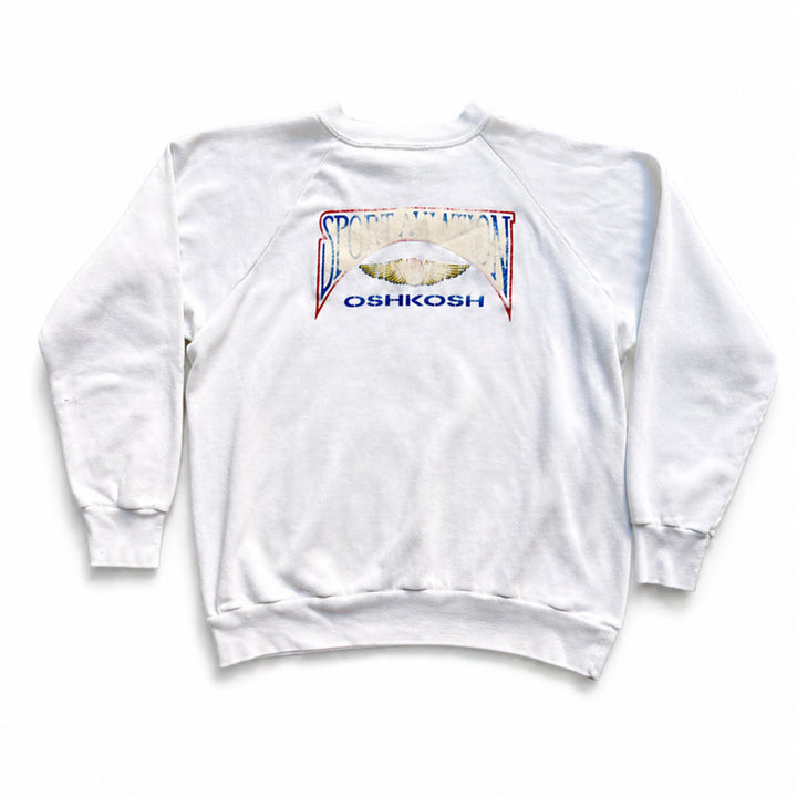 [BUNJANG] 80s Champion Oshkosh Raglan Sweatshirt XL / 80s 챔피온 &