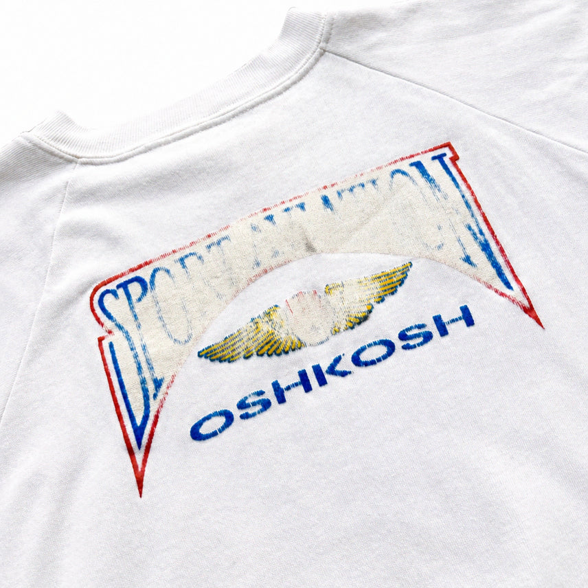 [BUNJANG] 80s Champion Oshkosh Raglan Sweatshirt XL / 80s 챔피온 &