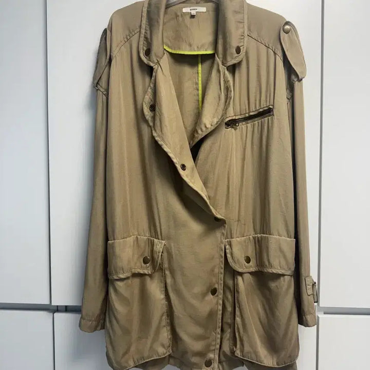 [BUNJANG] Light Khaki Soft Field Jacket / 연카키 소프트 야상