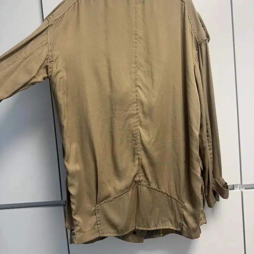 [BUNJANG] Light Khaki Soft Field Jacket / 연카키 소프트 야상