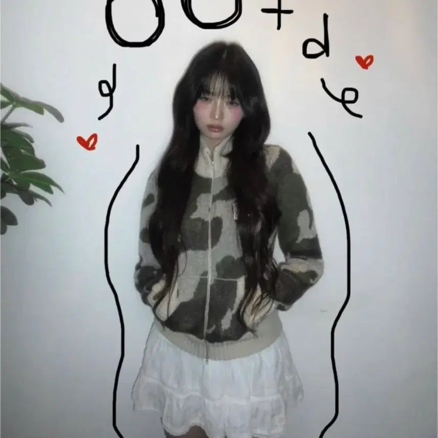 [BUNJANG] Sculptor Camo Zip-Up L / 스컬프터 카모 집업L
