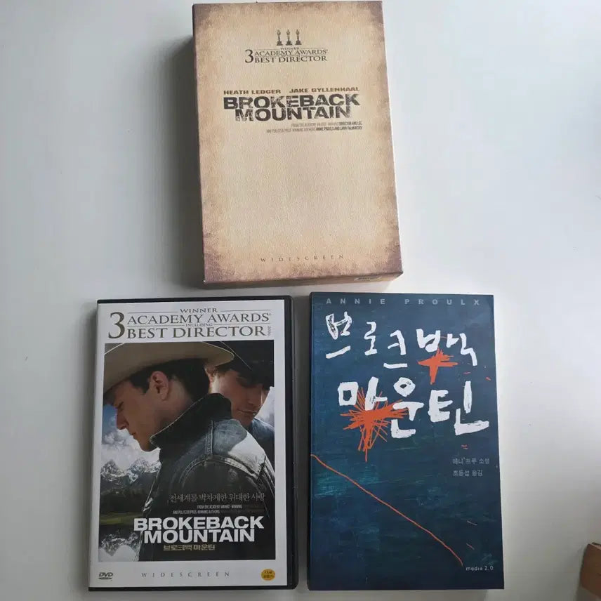 [BUNJANG] Brokeback Mountain DVD + Book Set / [DVD] 브로크백 마운틴 + 도서 세트