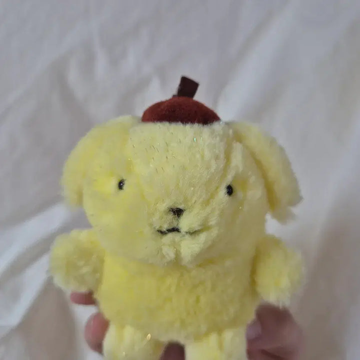 [BUNJANG] Sanrio Pompompurin Glitter Doll (2000) / 고전 폼폼푸린 반짝이 인형