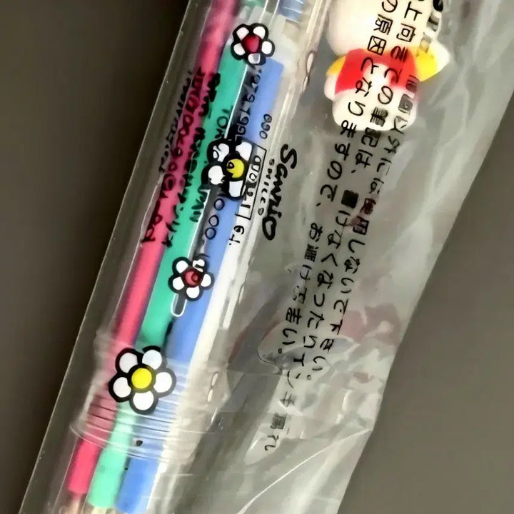 [BUNJANG] Hello Kitty 5-Color Ballpoint Pen &amp; Mechanical Pencil / 키티 5색볼펜샤프, 키티 샤프볼펜, 키티 다색볼펜