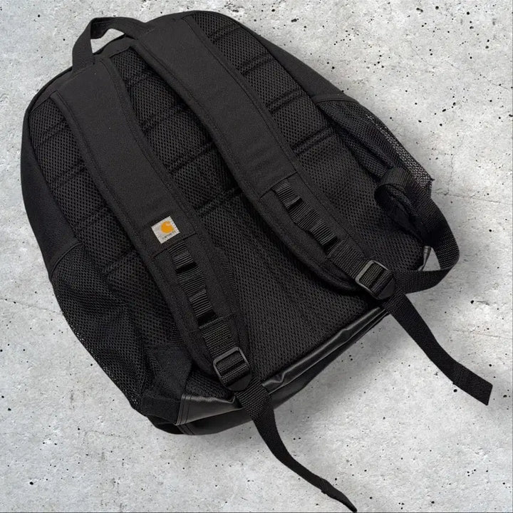 [BUNJANG] Carhartt Legacy Black Backpack / 칼하트 레거쉬 블랙 백팩 가방