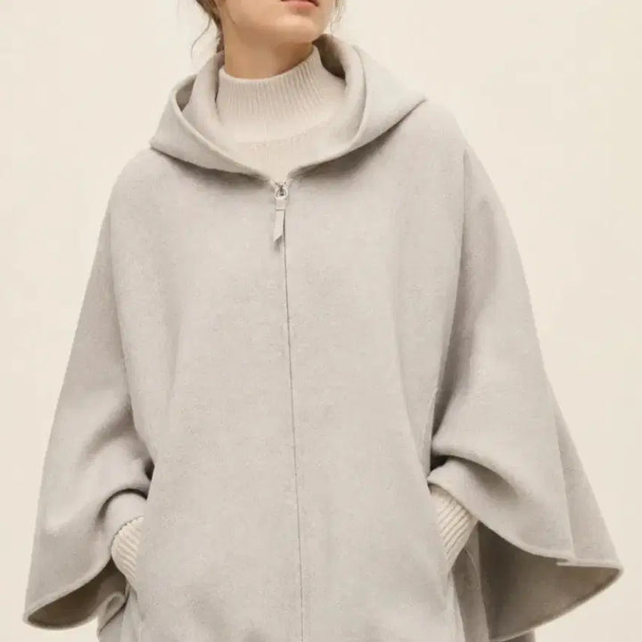 [BUNJANG] TIME Handmade Wool Cashmere Hooded Jacket / 타임(TIME) 핸드메이드 울 캐시미어 후드 자켓 (FREE 오버핏)