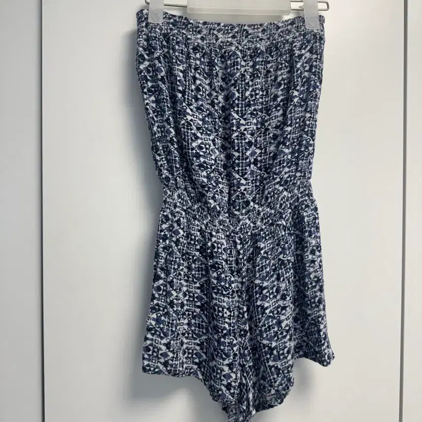 [BUNJANG] Printing Tube Jumpsuit / 프린팅 튜브 점프슈트