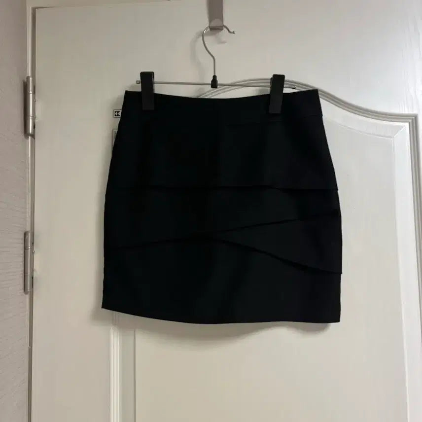 [BUNJANG] Black Mini Skirt / 블랙 미니 스커트