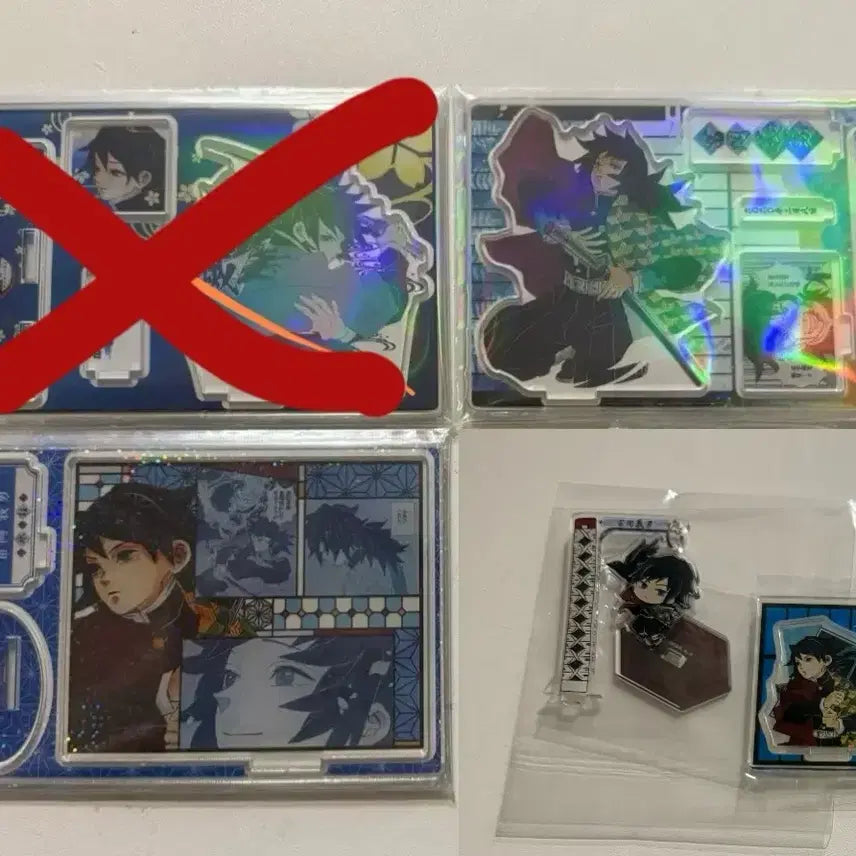 [BUNJANG] Kimetsu no Yaiba Giyu Diorama, Acrylic Stand, Mini Acrylic Bundle Set / 찐급전8)수미포 기유 2020,2022 디오라마 ,대롱, 미니아크릴 일괄