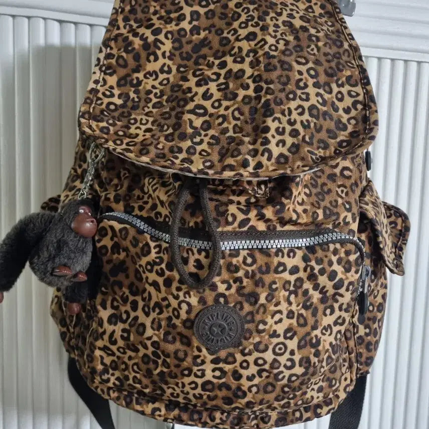[BUNJANG] Kipling Backpack with Keyring / 키플링  백팩 + 키링 포함   넓이28 길이33