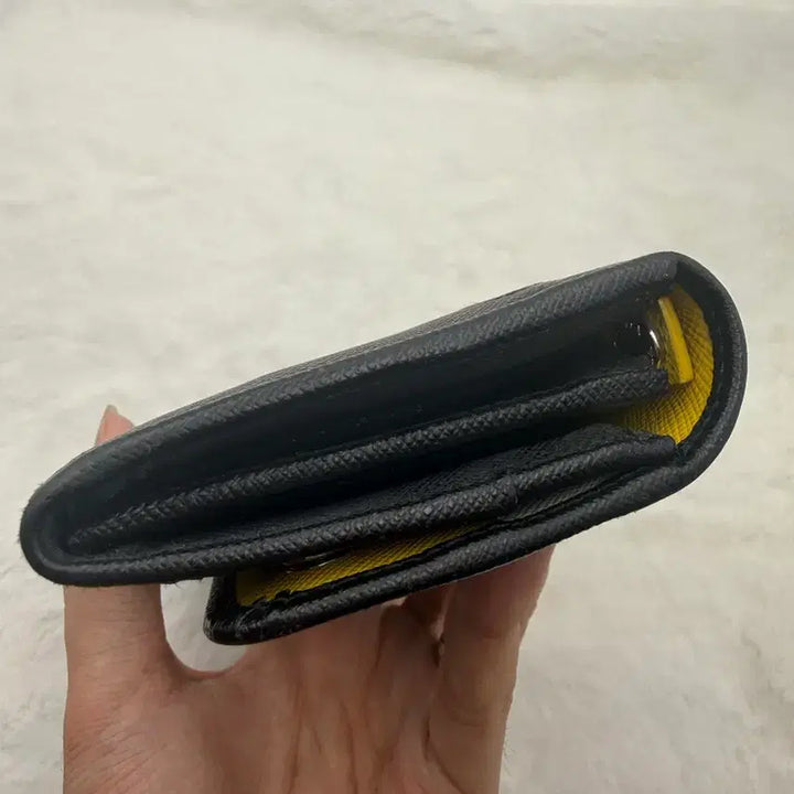 [BUNJANG] Prada Saffiano Leather Long Wallet Black / {A+/OS} 프라다 사피아노 블랙 여성장지갑