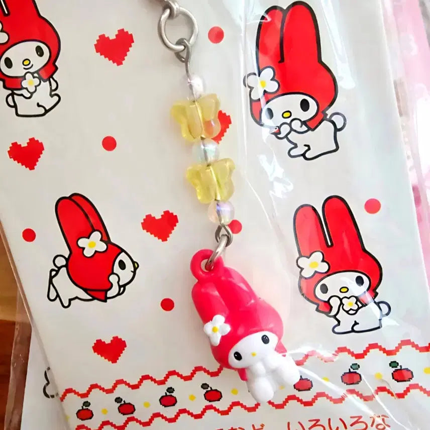 [BUNJANG] My Melody Hooded Strap Keychain / 두건마이멜로디 키링, 마이멜로디 키링