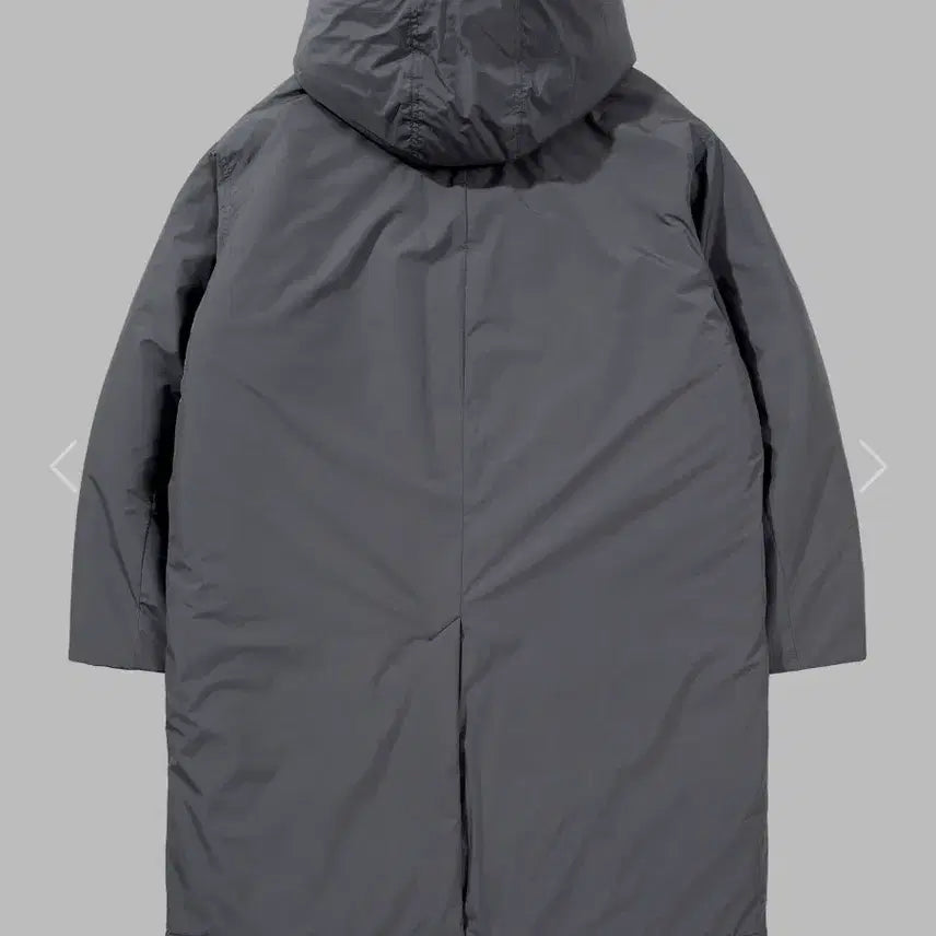 [BUNJANG] Lee Long Padded Hooded Parka Grey / Lee 리 롱패딩 후드 그레이