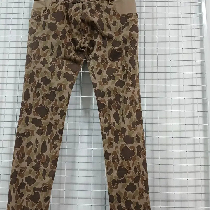 [BUNJANG] Coolstyle Denim Camouflage Cargo Pants / 쿨스타일 데님 카모플라쥬 스판바지