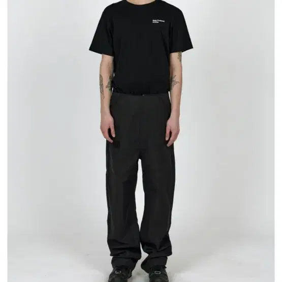 [BUNJANG] Plastic Product MPa Covered Fly Pants (Black) / 플라스틱프로덕트 MPa COVERED FLY PANTS (BLACK)