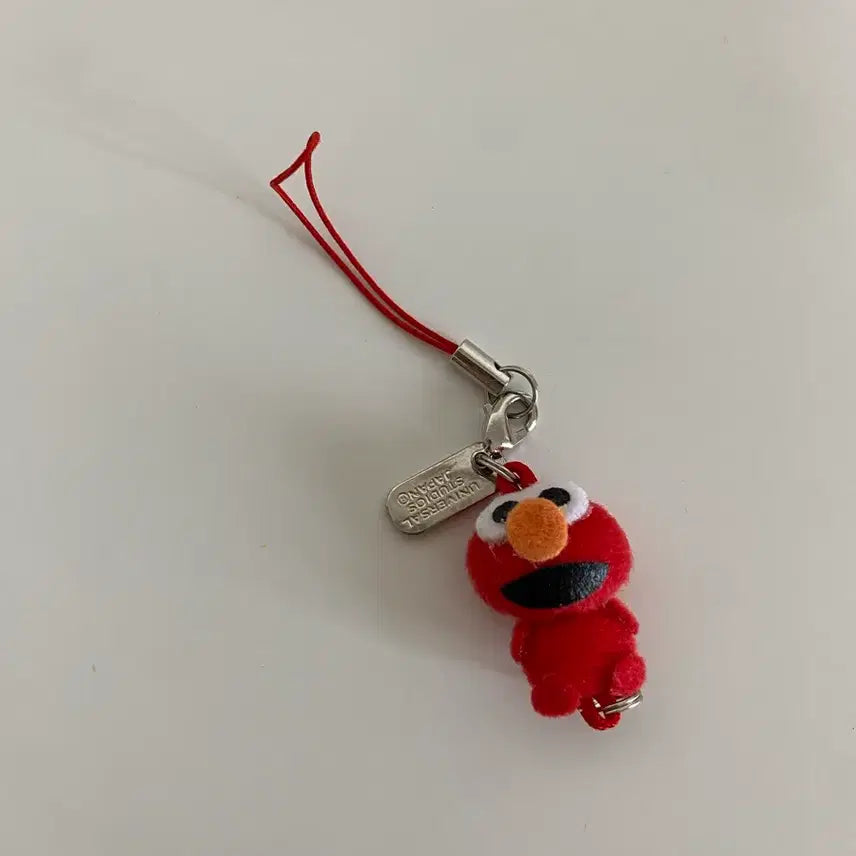 [BUNJANG] Universal Studios Elmo Strap Keychain / 유니버셜스튜디오 엘모 스트랩