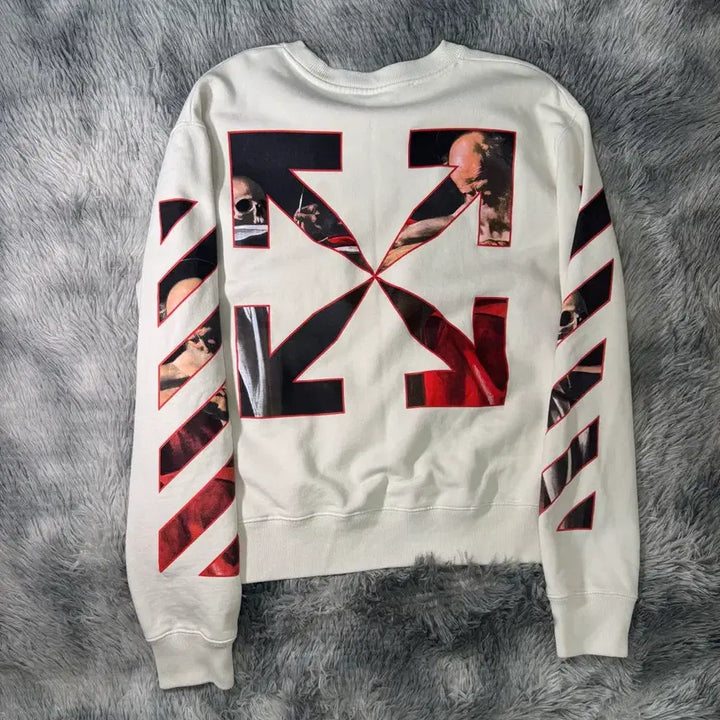 [BUNJANG] Off-White Caravaggio Sweatshirt M / [M, S급] 오프화이트 카라바조 맨투맨