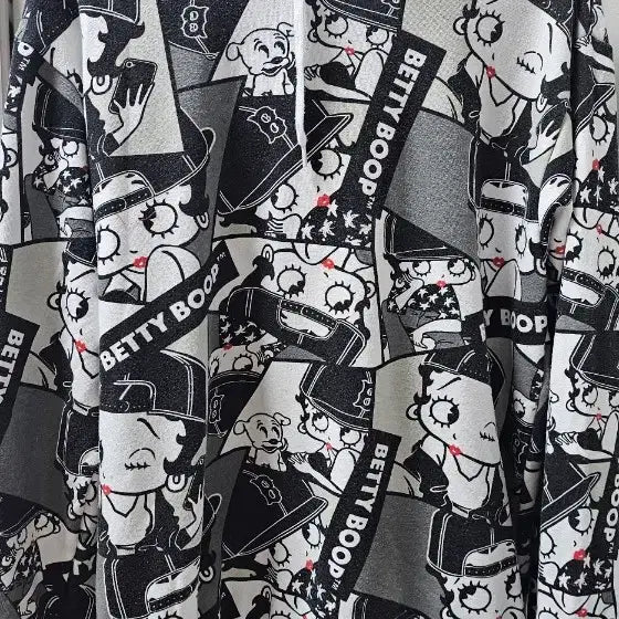 [BUNJANG] Betty Boop Character Hoodie / 베티붑 캐릭터 후드티
