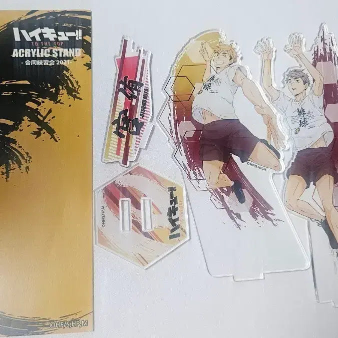 [BUNJANG] Haikyuu!! 2021 Inarizaki Miya Atsumu &amp; Osamu Bundle Acrylic Stand / 하이큐 2021 합동 아크릴 미야 아츠무 오사무 일괄 스탠드 이나리자키