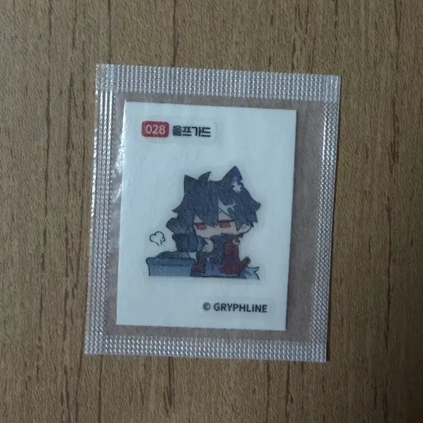 [BUNJANG] Endfield Sticker - 28 Wolf Guard / 엔드필드 띠부씰 - 28 울프가드