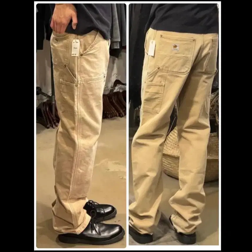 [BUNJANG] Carhartt WIP B01 Double Knee Pants / 칼하트 더블니 B01 BRN