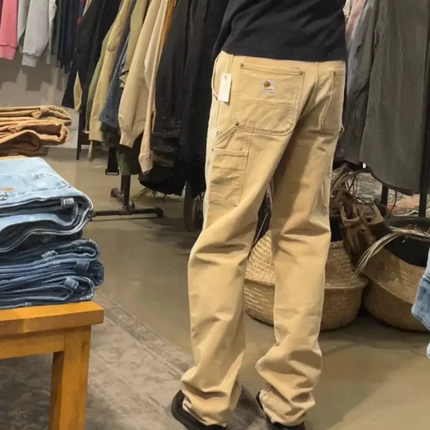 [BUNJANG] Carhartt WIP B01 Double Knee Pants / 칼하트 더블니 B01 BRN