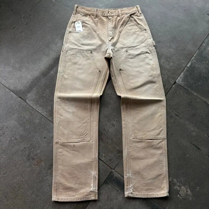 [BUNJANG] Carhartt WIP B01 Double Knee Pants / 칼하트 더블니 B01 BRN