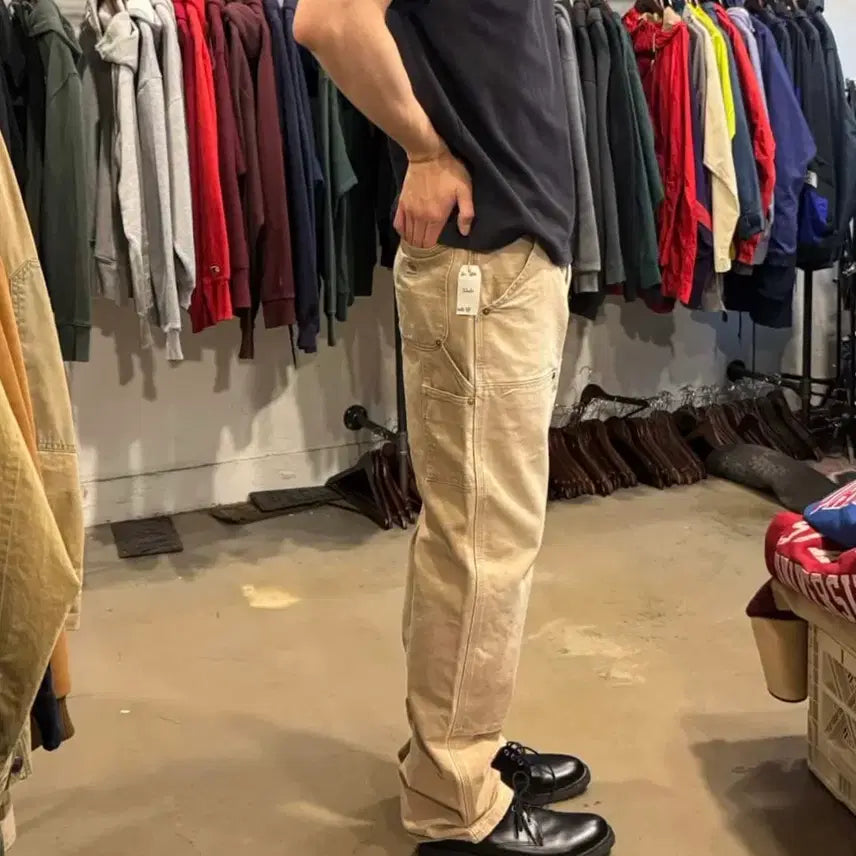 [BUNJANG] Carhartt WIP B01 Double Knee Pants / 칼하트 더블니 B01 BRN