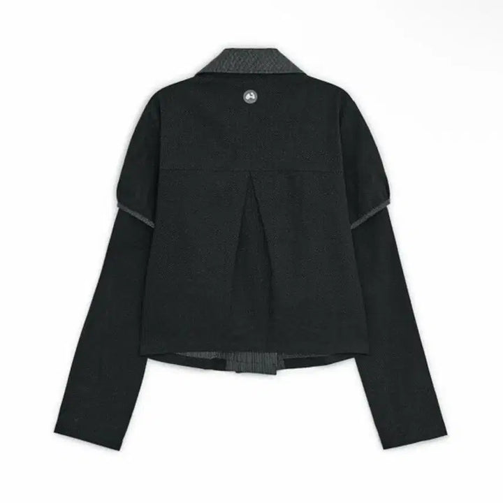 [BUNJANG] HugYourskin Round Jacket Black / 허그유어스킨 라운드 재킷 블랙