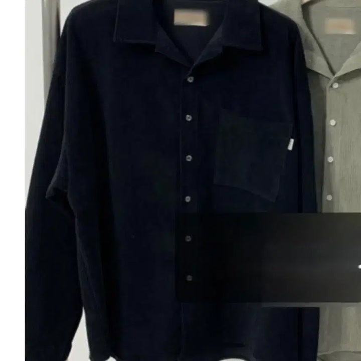 [BUNJANG] Corduroy Pocket Oversized Shirt / 오버핏 골덴 코듀로이 포켓 셔츠