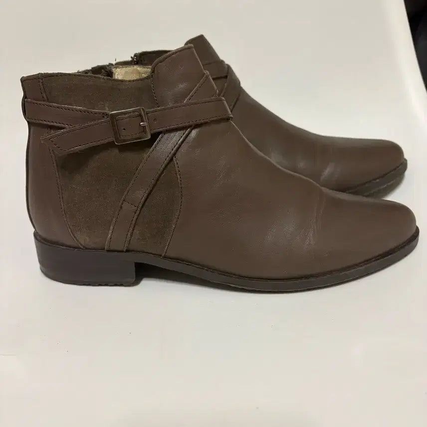 [BUNJANG] Suede Ankle Boots / 가주 앵클부츠