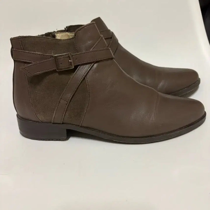 [BUNJANG] Suede Ankle Boots / 가주 앵클부츠