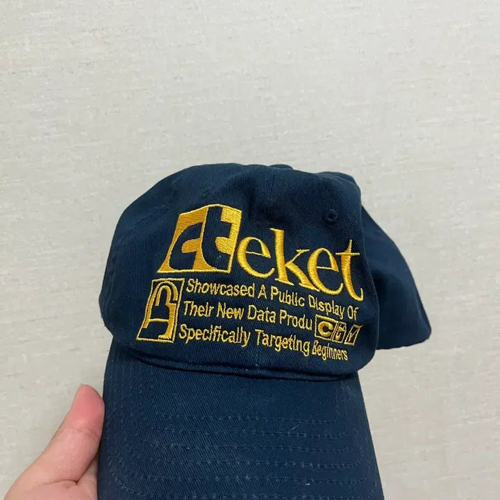 [BUNJANG] TEKET Baseball Cap / 테켓 볼캡