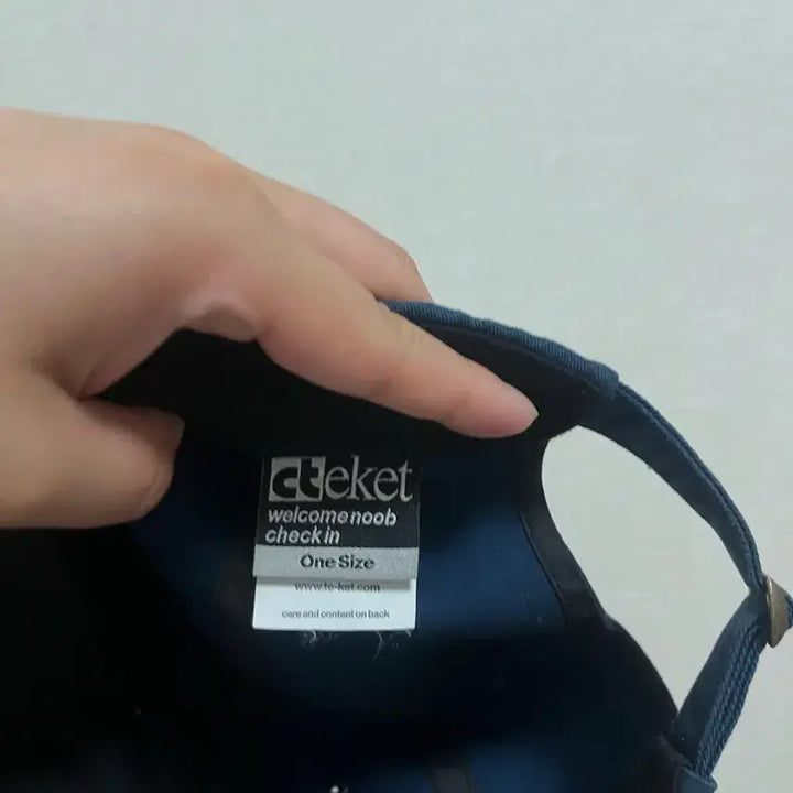 [BUNJANG] TEKET Baseball Cap / 테켓 볼캡