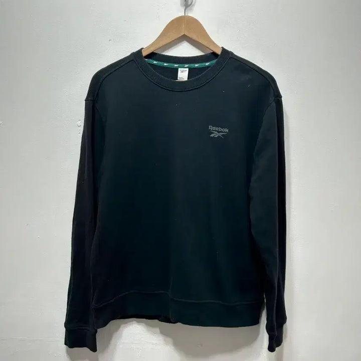[BUNJANG] Reebok Black Sweatshirt T-shirt L / 리복 블랙 맨투맨 티셔츠 L