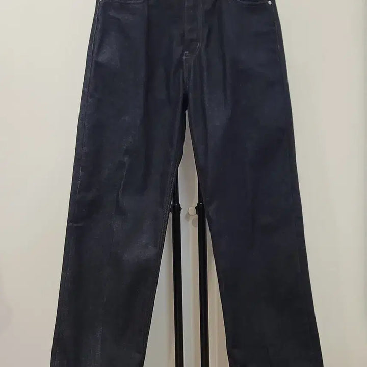 [BUNJANG] TEXX Raw Denim Wide Leg Pants / TEXX 텍스 와이드 생지 데님 팬츠 34사이즈