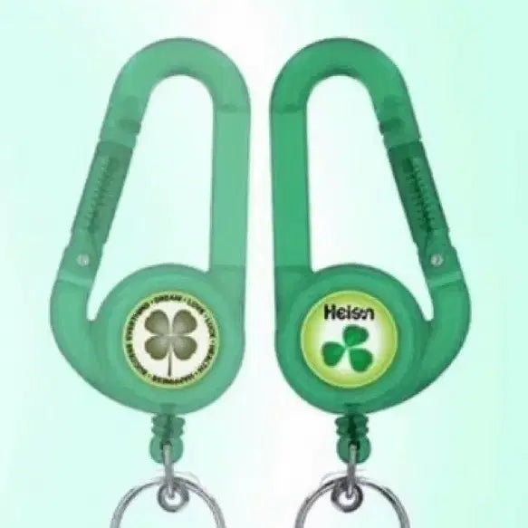 [BUNJANG] Haisan Backpack Wire Carabiner Lucky Green / 하이산 백팩 와이어 카라비너 럭키 그린 (도트백팩이랑 합배송o)