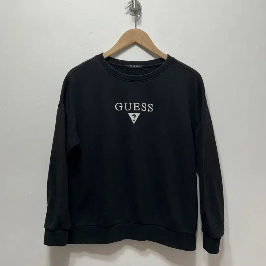 [BUNJANG] Guess Black Sweatshirt T-shirt M / 게스 블랙 맨투맨 티셔츠 M