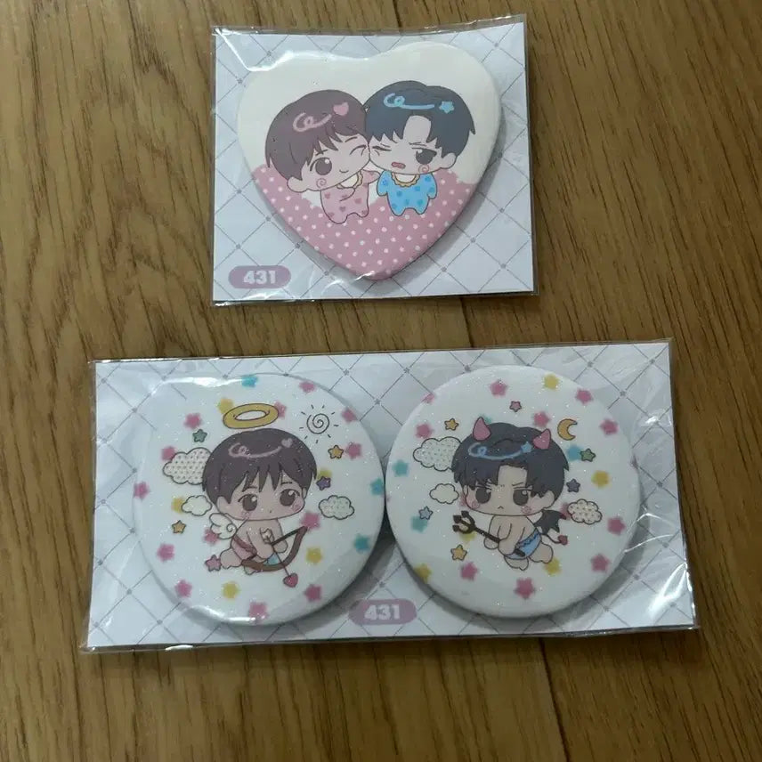 [BUNJANG] Garbage Time Jeon Young-joong Sung Jun-soo Pin Button Badge / 가비지타임 빵준 전영중 성준수 핀버튼 뱃지