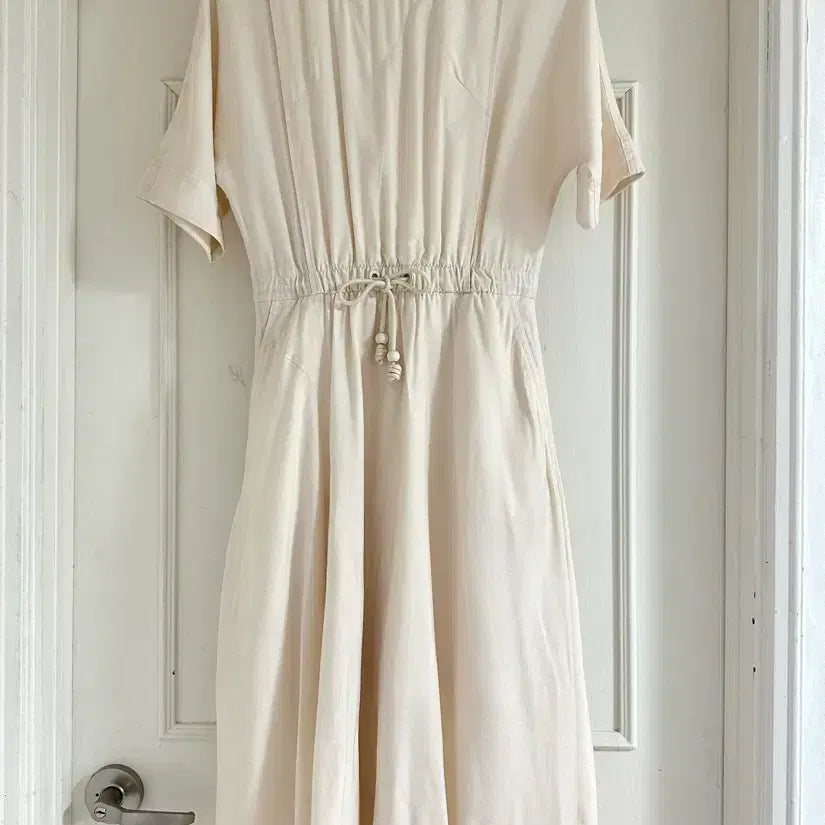 [BUNJANG] JS Studio Ivory Dress / 미착용) 지스튜디오 아이보리 원피스  55