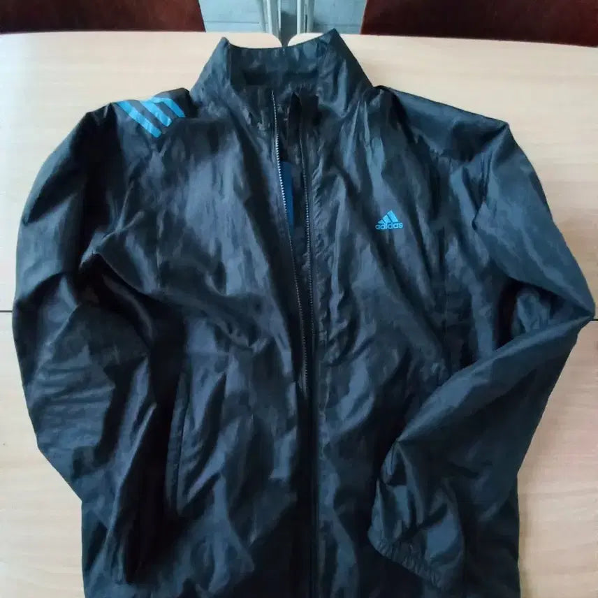 [BUNJANG] Adidas Black Windbreaker Jacket / 아디다스 블랙 바람막이 자켓