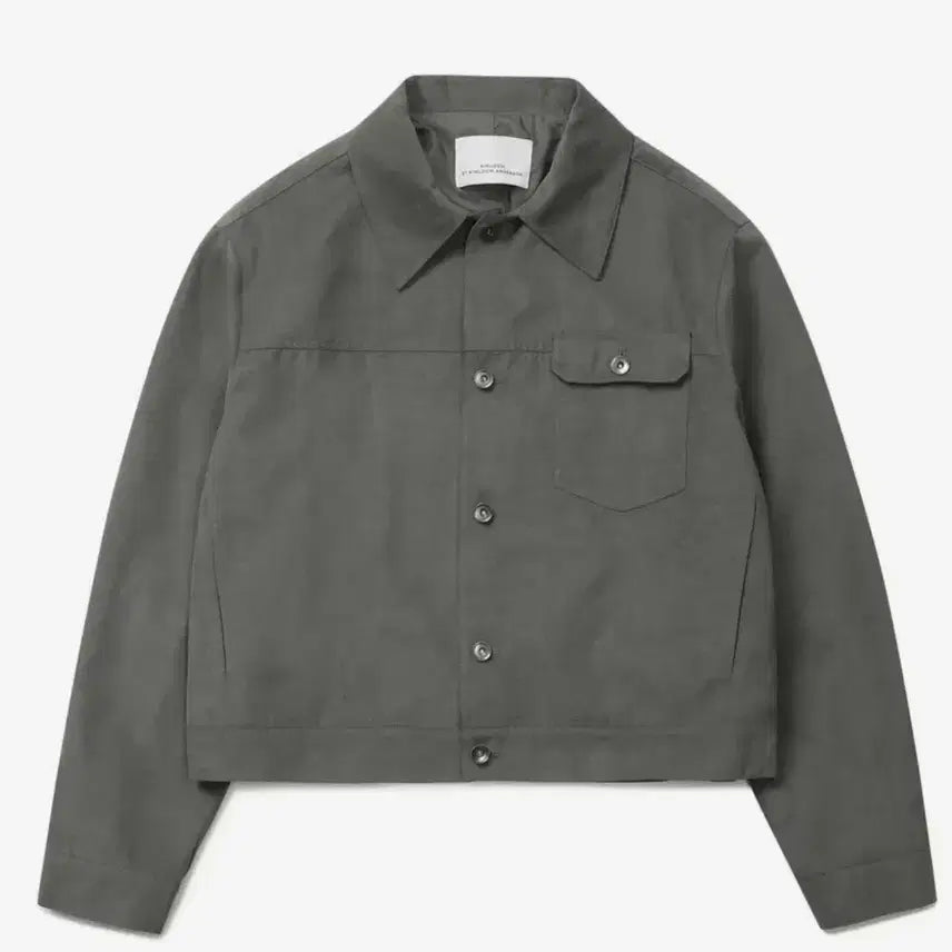 [BUNJANG] Kinloch Suede-like Trucker Jacket Charcoal L / 킨록 트러커 자켓 L 차콜(새것)