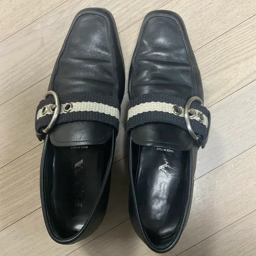 [BUNJANG] Prada Buckle Loafers UK 7 / 프라다 버클 로퍼 uk7