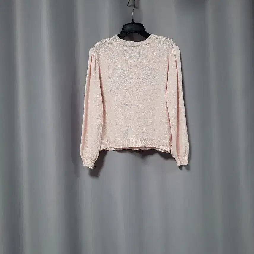 [BUNJANG] Embroidered Pearl Cardigan / 꽃자수 펄 가디건