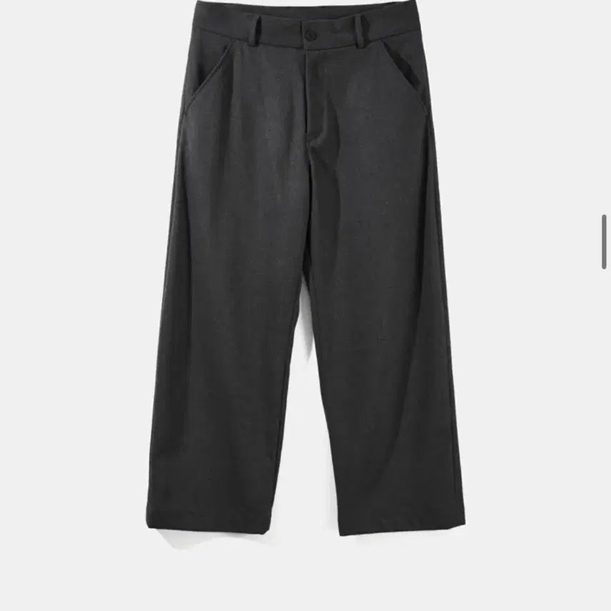 [BUNJANG] ASPES FW Wide Slacks Charcoal M / 애습 FW 와이드 슬랙스 챠콜 M