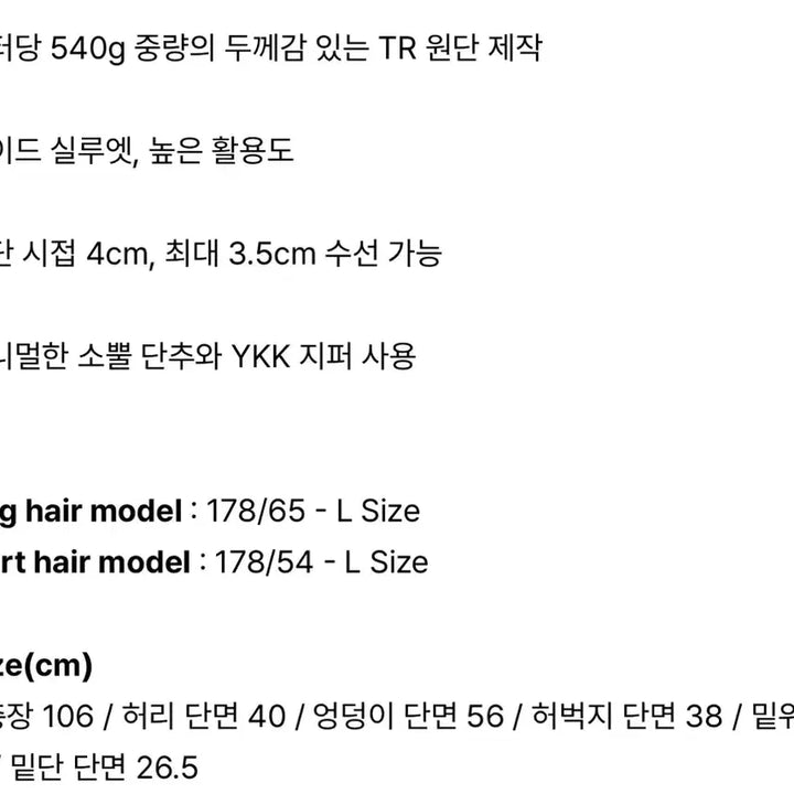 [BUNJANG] ASPES FW Wide Slacks Charcoal M / 애습 FW 와이드 슬랙스 챠콜 M