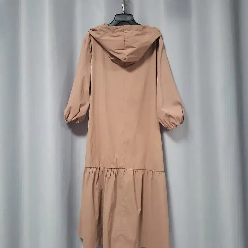 [BUNJANG] Crinkled Hooded Dress / 바스락 후드 원피스