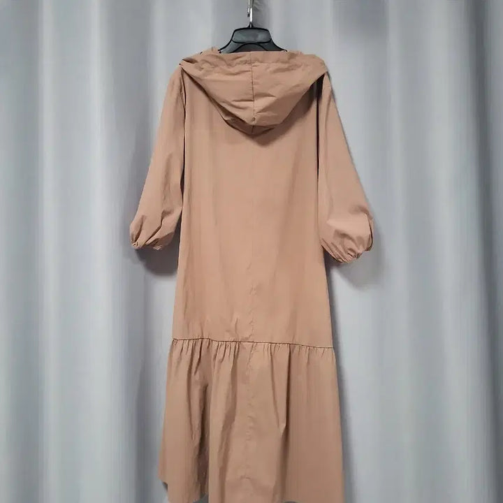 [BUNJANG] Crinkled Hooded Dress / 바스락 후드 원피스