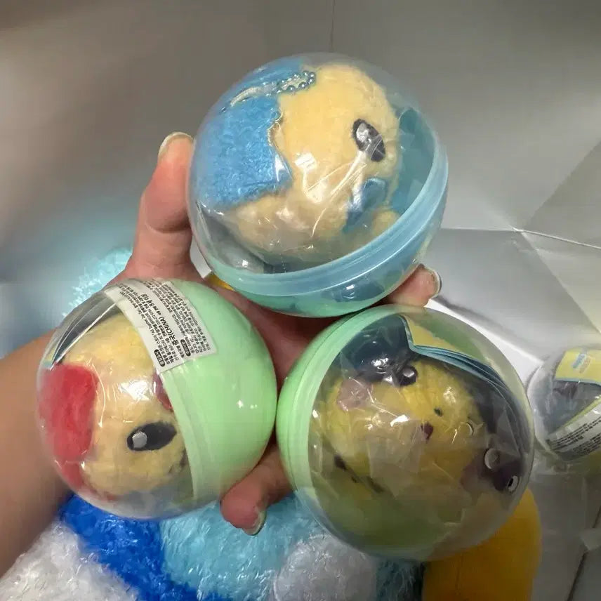 [BUNJANG] Squishy Pokemon Plush Pichu &amp; Minion / 찰싹 포켓몬 플러시,마이뇽,피츄