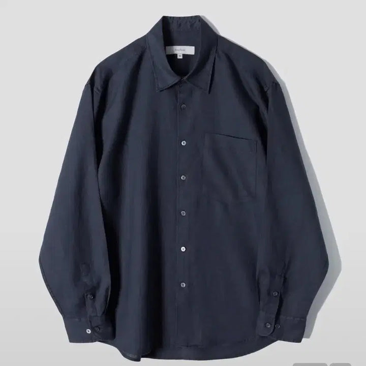 [BUNJANG] First Floor Light Linen Shirt 46 / 퍼스트플로어 라이트 린넨 셔츠 46